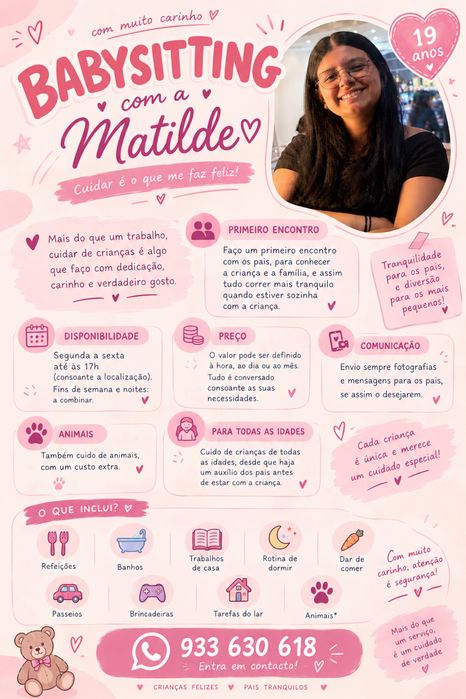 Babyssiting com a Matilde