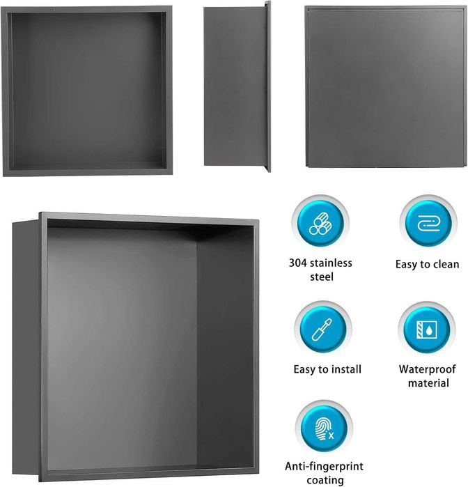 Nowa półka wnękowa / szafka / wnęka prysznicowa / regał !A258!