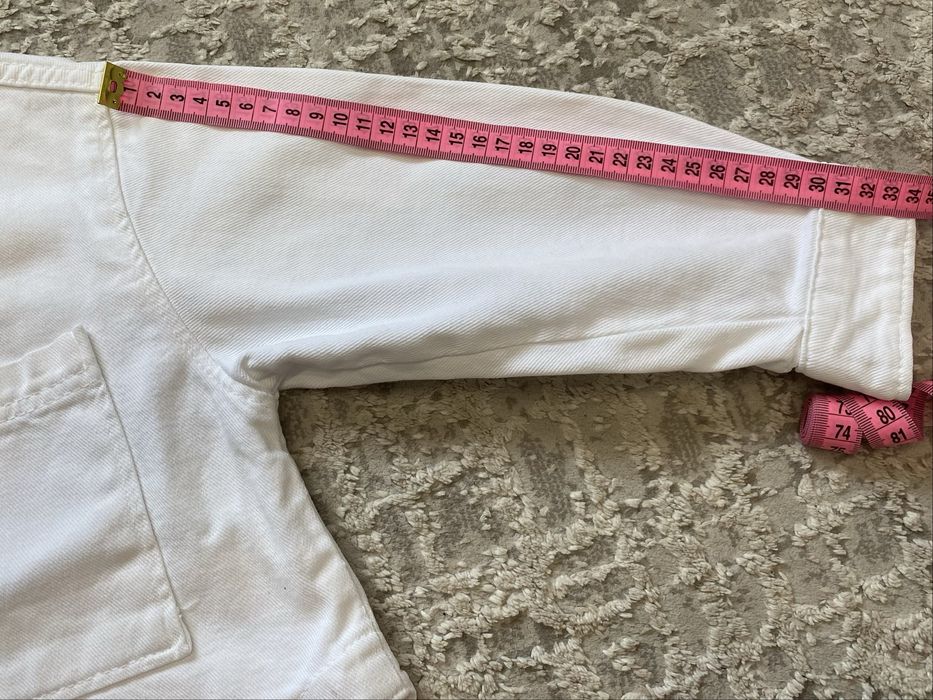 Сорочка джинсова біла