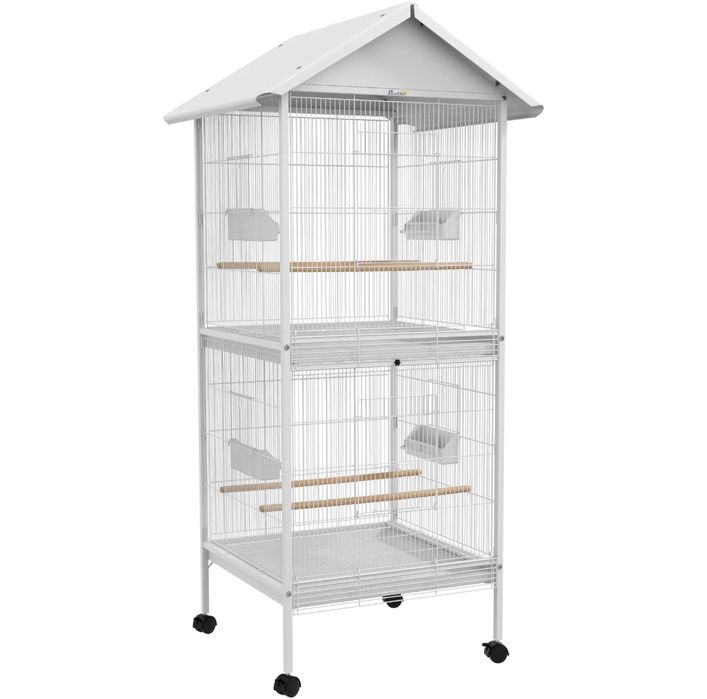 LOJA!! Nova Gaiola para aves e passaros com rodas - PORTES GRATIS
