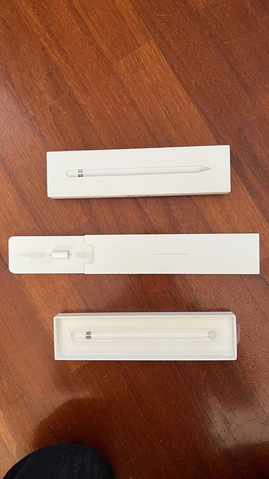 Apple Pencil (1.ª Geração) - Como Novo (C/ Caixa e Adaptador)