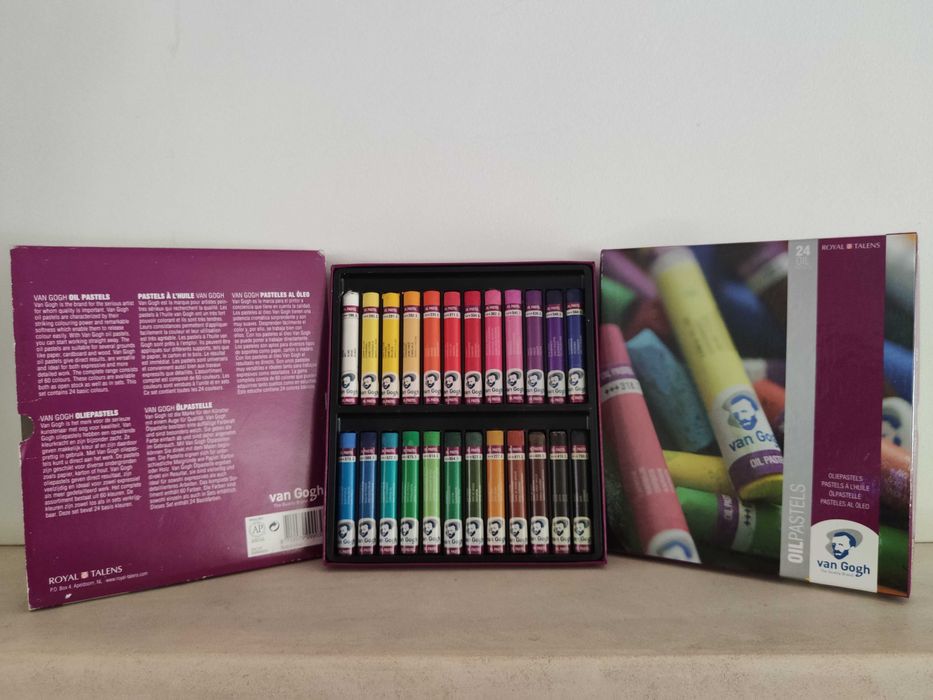 Pastéis Secos e Pastéis de Óleo Van Gogh