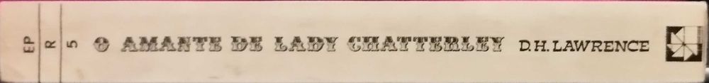 O Amante de Lady Chatterley - D. H. Lawrence (Publicado em 1970)
