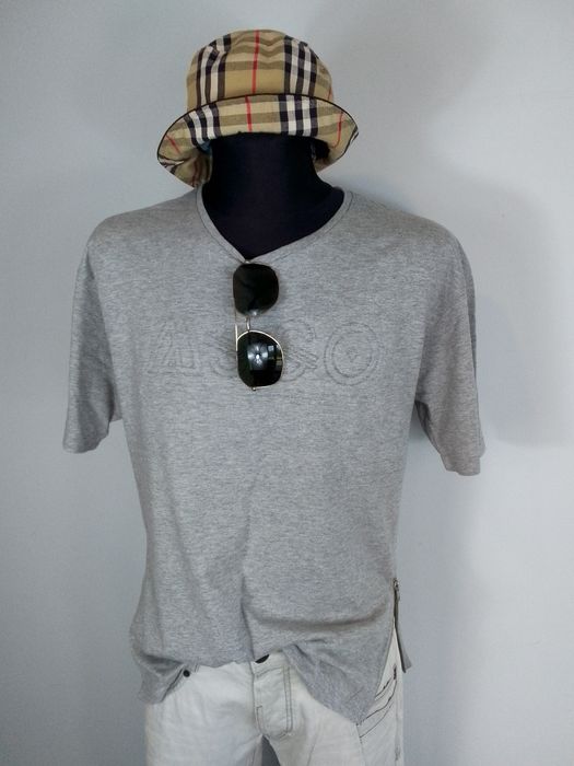 Szary t-shirt L Moscino