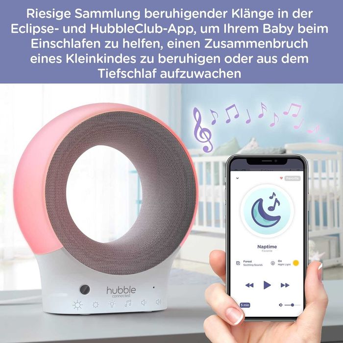 Hubble Eclipse inteligentny monitor audio dla niemowląt