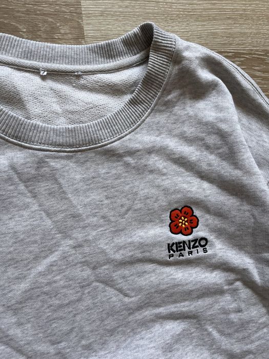 KENZO new collection flower logo baggy sweatshirt japan stussy y-3 westwood кофта світшот