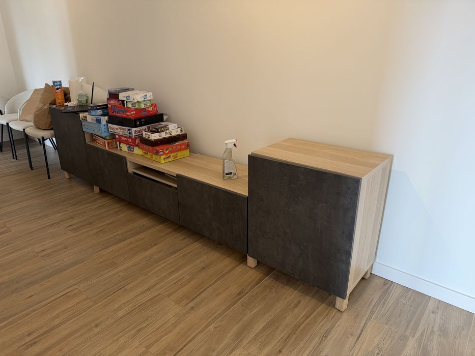 Szafka meble rtv ikea zestaw