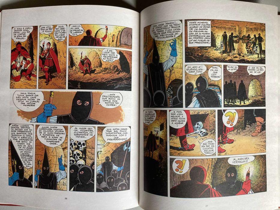 [BD] Máscara Vermelha, números 1 e 2