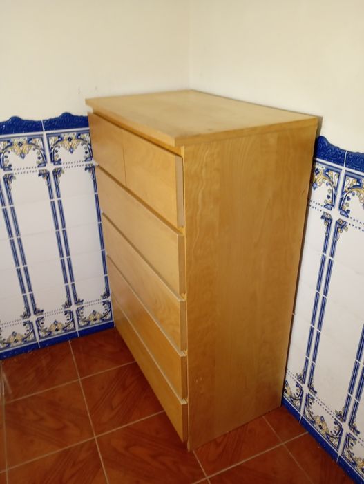 Cómoda de 6 gavetas