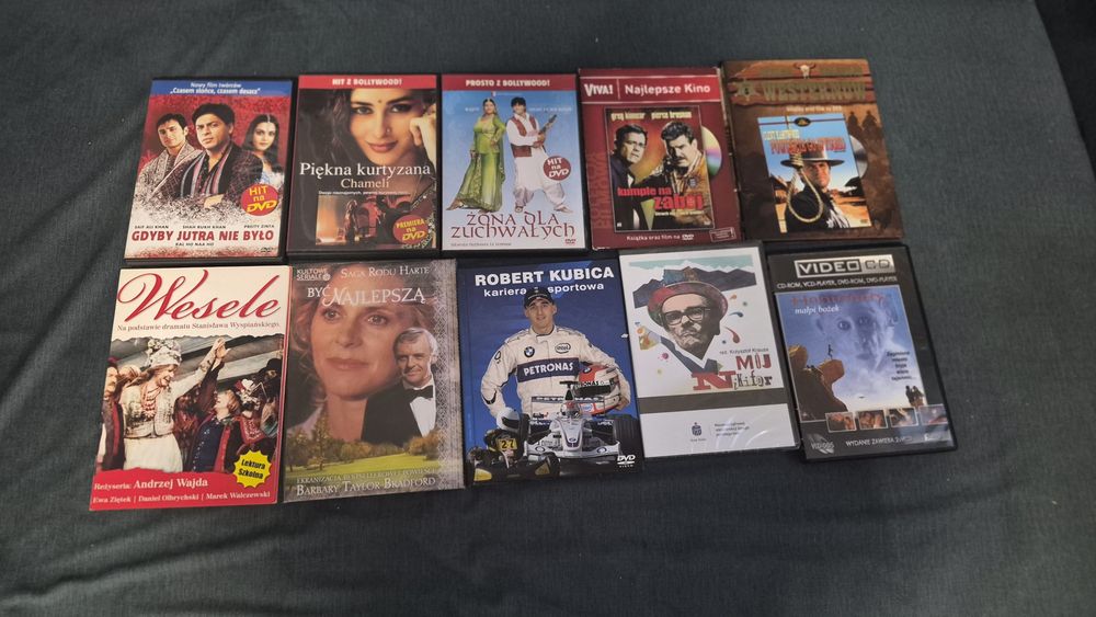 Zestaw filmów na dvd 59szt