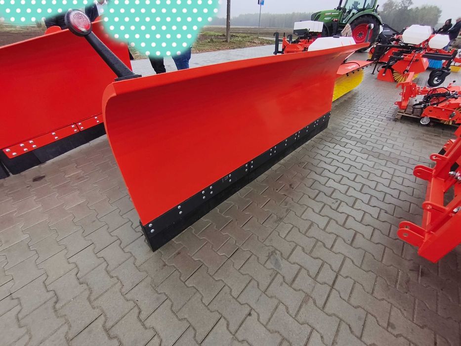 Pług Do Śniegu 2,1m 2,2m 2,6m 3,0m Prosty Składany Strzałka Komunalny