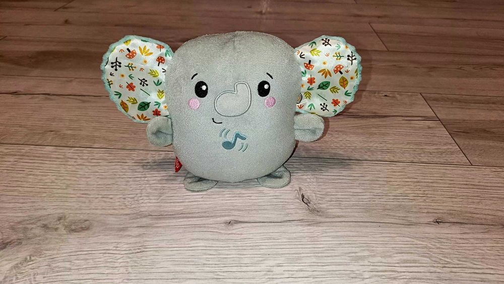 FISHER PRICE Słonik Uspokajacz muzyka WIBRACJE pozytywka Fischer Price