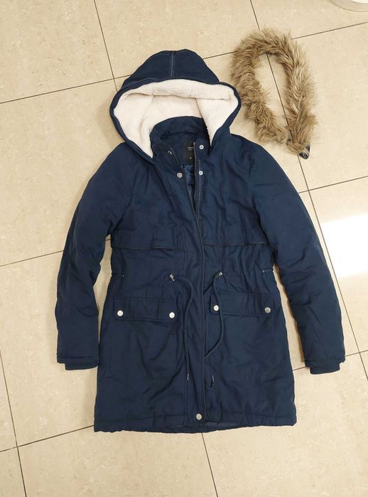Kurtka House r XS parka granatowa