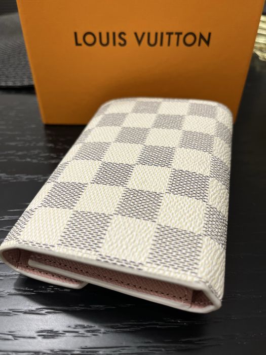 Portfel damski z logo LV Louis Vuitton victorine damier azur