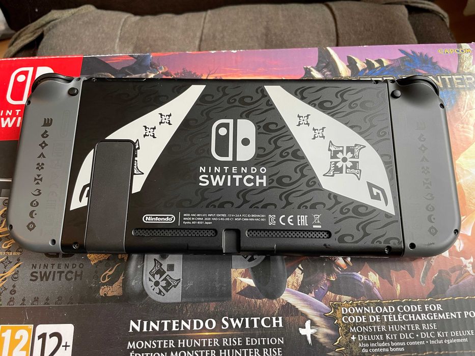 Nintendo Switch Monster Hunter Rise Edition | BDB | szkło, karta 256GB