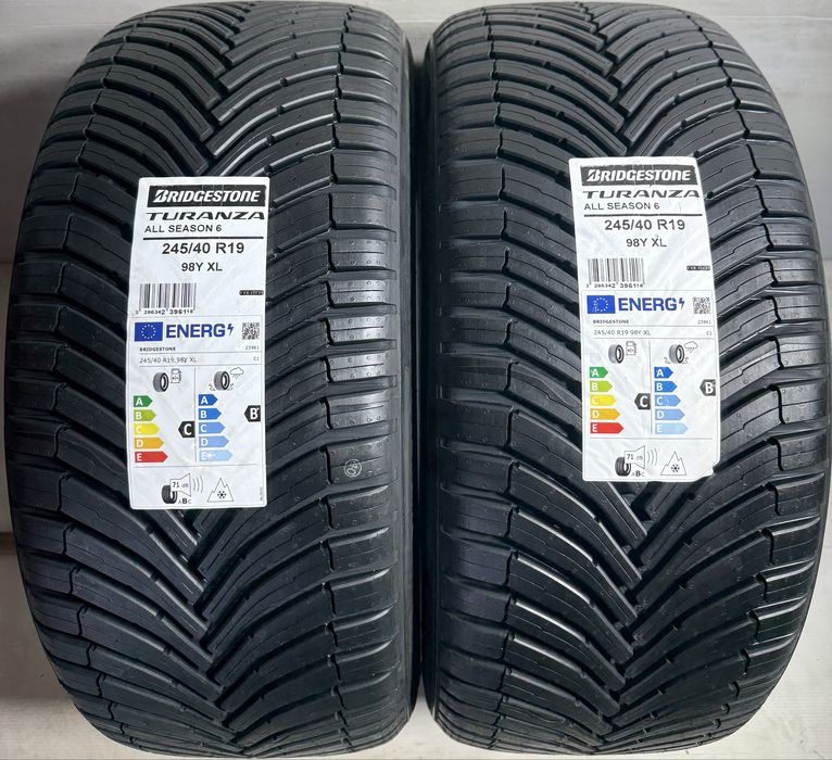 2x 245/40r19 Bridgestone Turanza AllSeason 6 98Y XL 2024