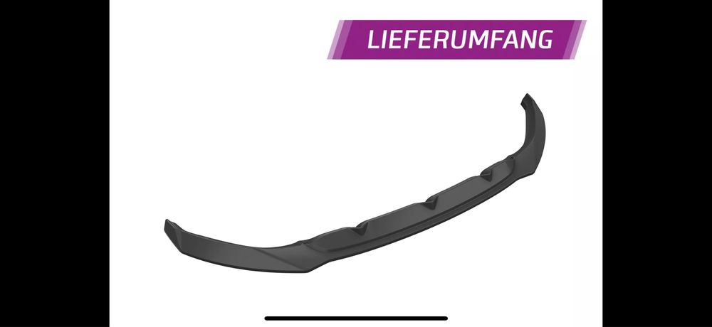 Spoiler frente de rang rover evoque novo  L551