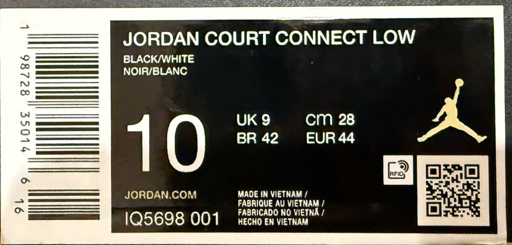 Nike Jordan Black 44 eur