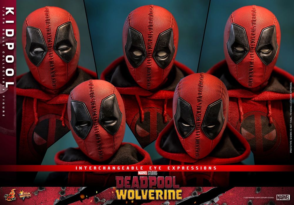 Фигурка 1/6 hot toys mms763 KIDPOOL Deadpool 3
