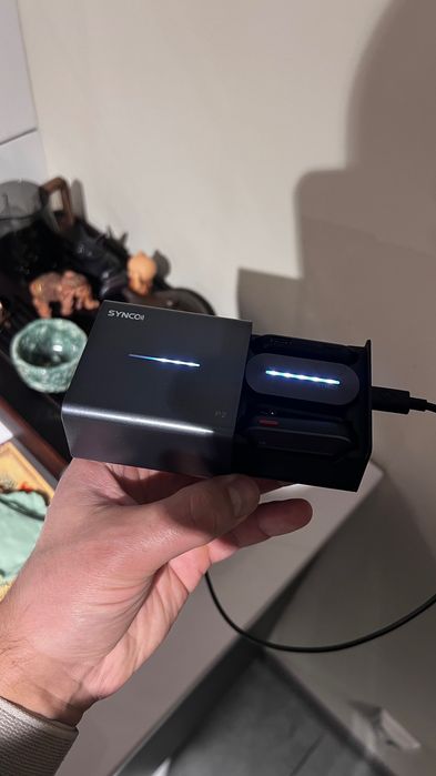 Бездротові петлічки подвійні LIGHTNING (IPHONE) SYNCO P2SL