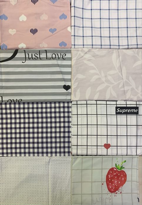 Акція! Наволочки 50* 70 , коттон.  Безкоштовна  доставка від 3 пар!