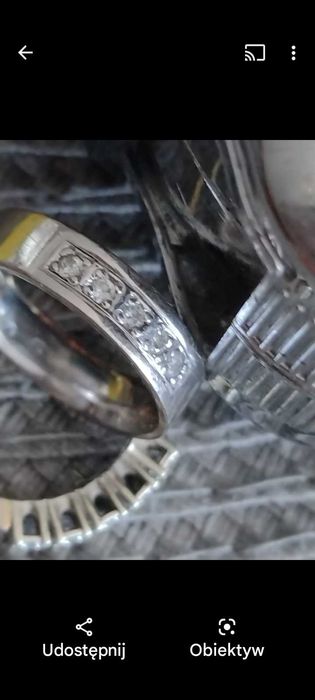 Złota obrączka  585