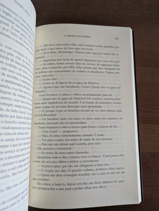 L " Artista da Morte " Daniel Silva (Ed. Regular/ Opt. Estado)