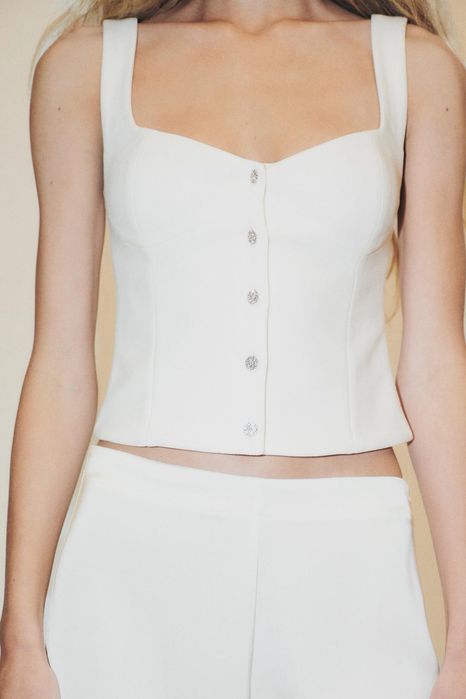 Новий Кріповий топ з ґудзиками-камінням