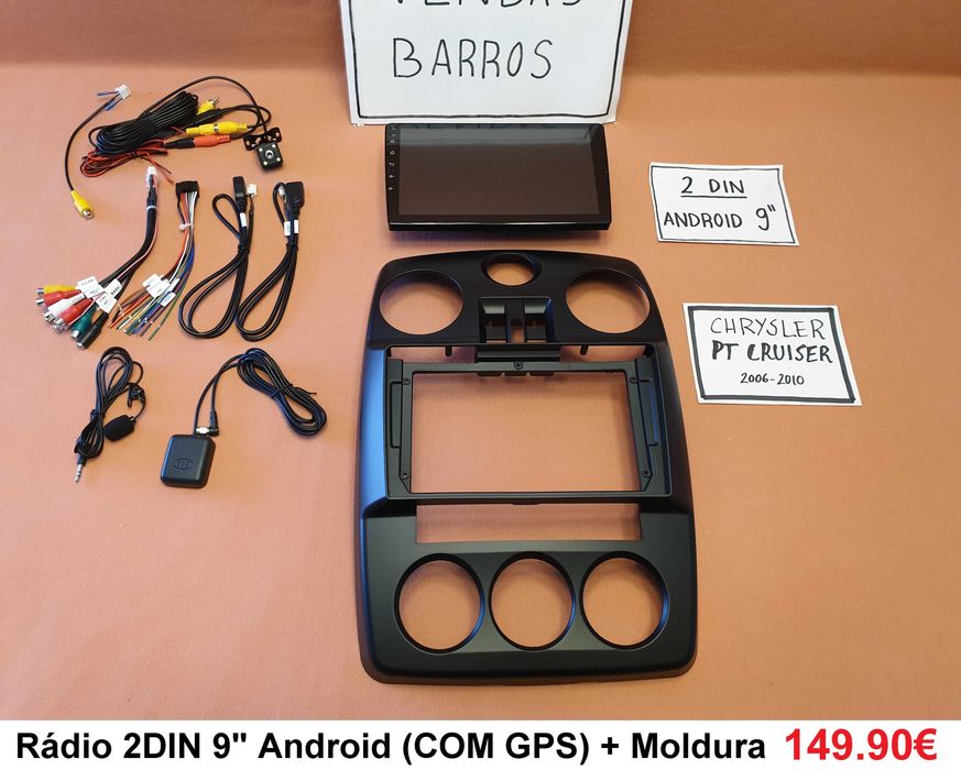 Rádio 2DIN • CHRYSLER • 300C • Sebring • PT Cruiser • Android [4+64GB]
