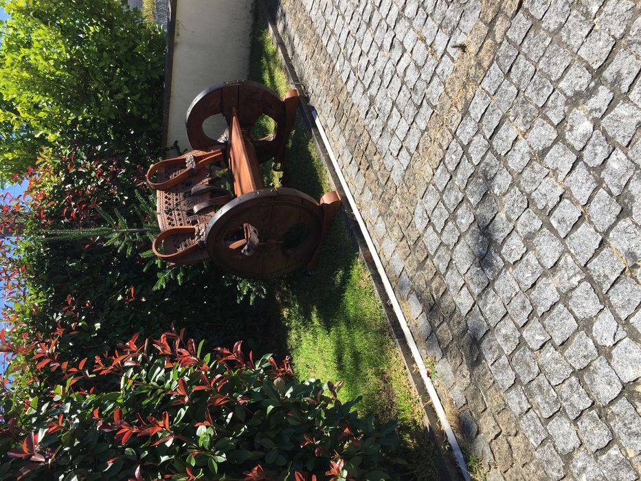 Banco rústico todo original