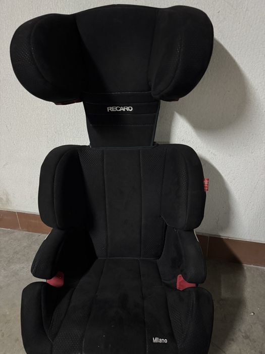 Cadeira Auto Grupo 2/3 Recaro Milano Alcantara