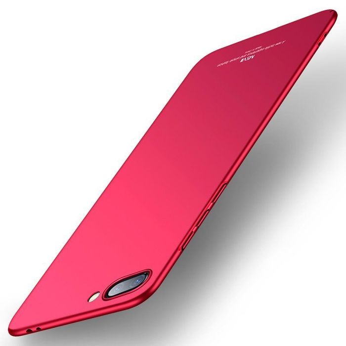 Ultracienkie Etui Msvii Simple Do Huawei Honor 10 Czerwony