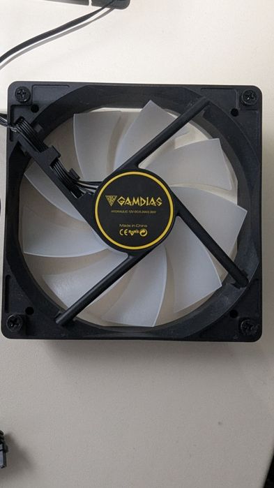 Кулери (вентилятори) з корпусу Gamdias AURA GC2 ELITE ARGB