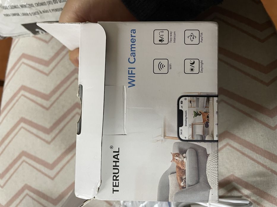 câmera de vigilância nova