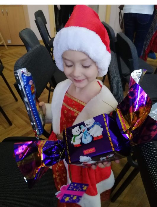 Костюм Санта Клауса для дівчинки