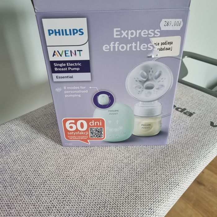 Elektryczny laktator philips avent krótko używany