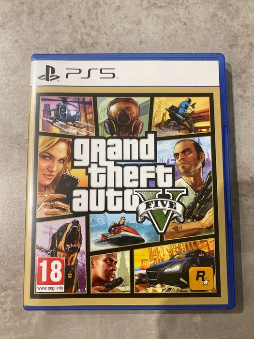 GTA theft auto five ps5