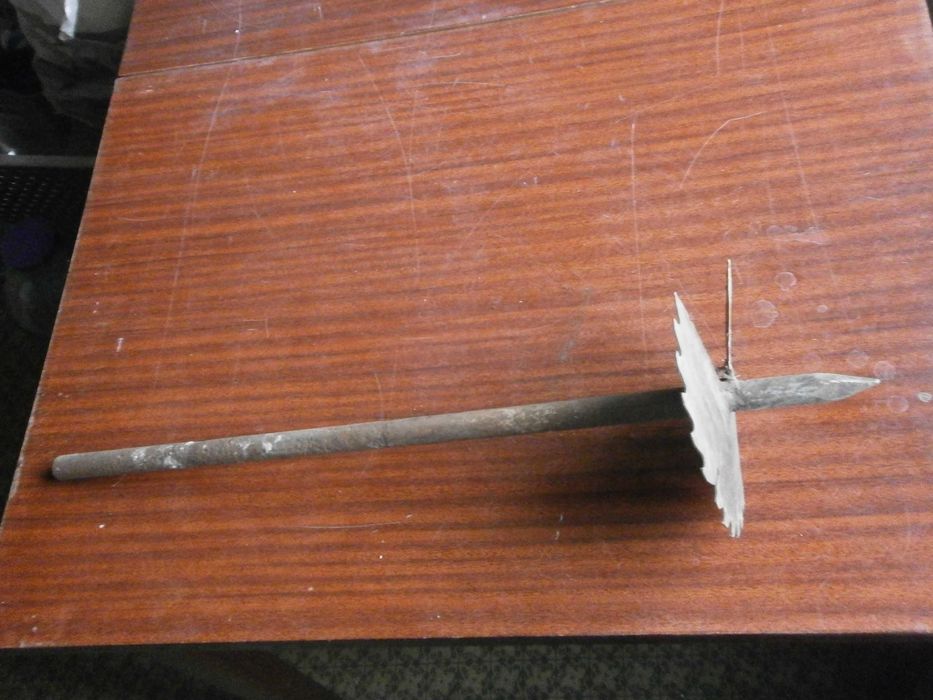 Бур садовый самодельный