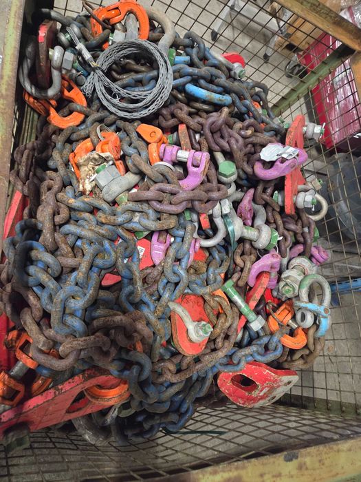 zawiesie łańcuchowe szekla hak dźwig łańcuch warsztatowe