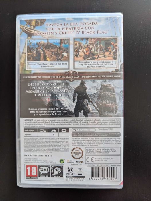 Assassin's Creed The Rebel Collection Switch