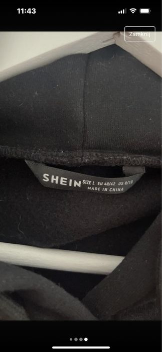 bluza shein rozmiar L