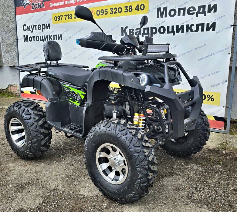 Квадроцикл Hummer 200cc Black LED — Гарантія! | Доставка! | Розстрочка! MotoZona