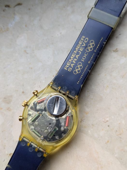 Swatch Chrono 100 lecie olimpiad 1994