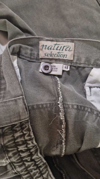 Calças de Verão para homem,  100 % algodão.