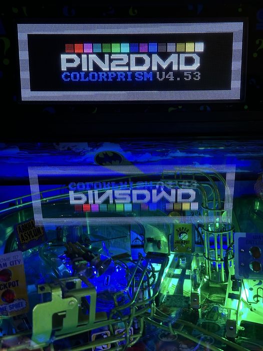 Flipper wyświetlacz PIN2DMD 64x192 Pinball system 11