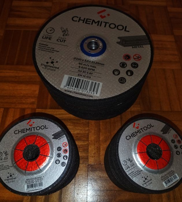 Disco para rebarbadora grande, pequeno