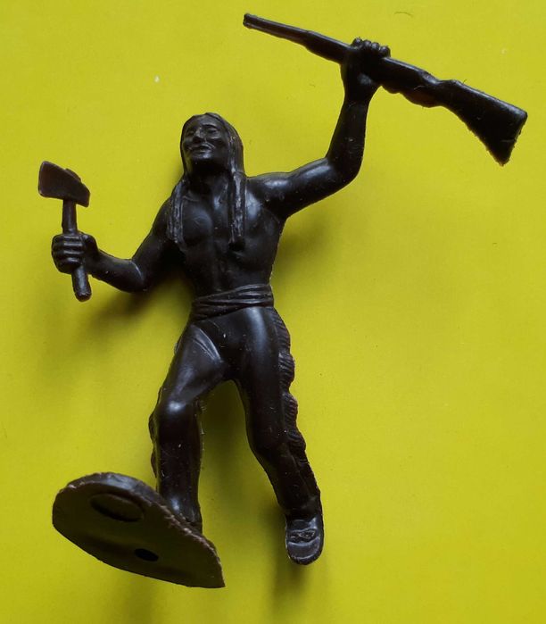 Индейцы. Фигурки. Солдатики. Индеец новый! Сделано в СССР!