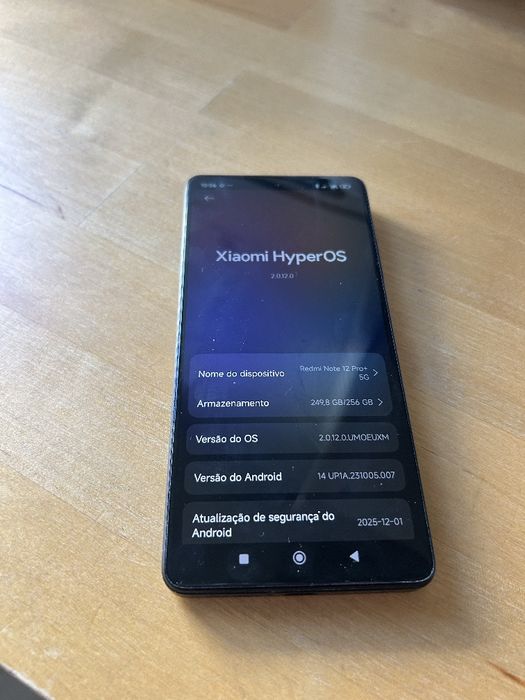 Redmi note 12 pro + 5Gg