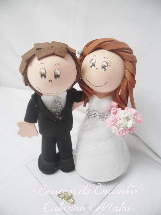 Topo de bolo casamento