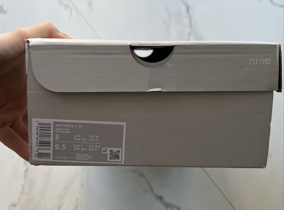 Кросівки Nike Air Force 1 Low 07 White CW2288-111 ОРИГІНАЛ